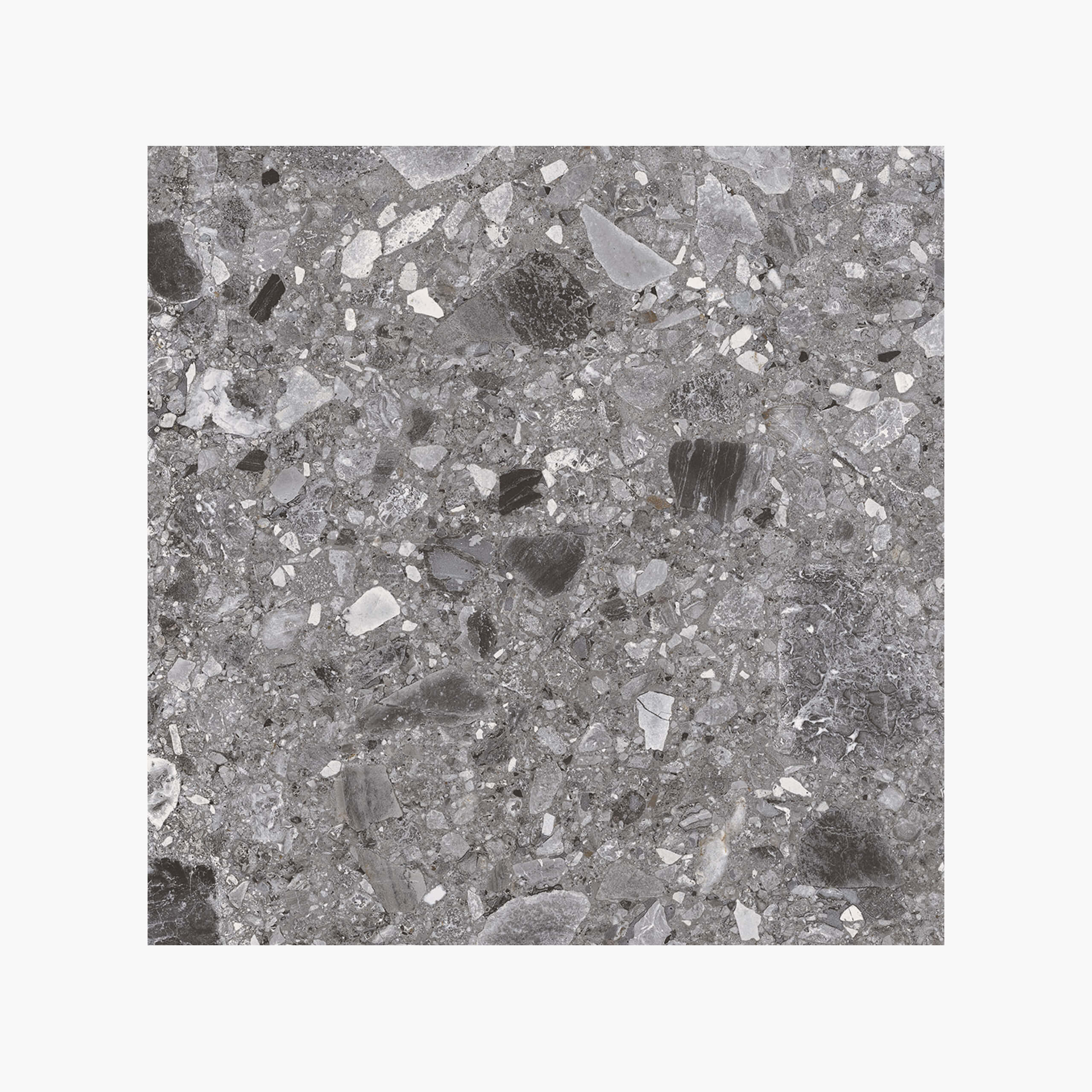 Ceppo Stone 600x600mm Dark Grey Porcelain Tile Sample - Premium Flooring & Wall Tile for Kitchen, Bathroom, and Outdoor Patio