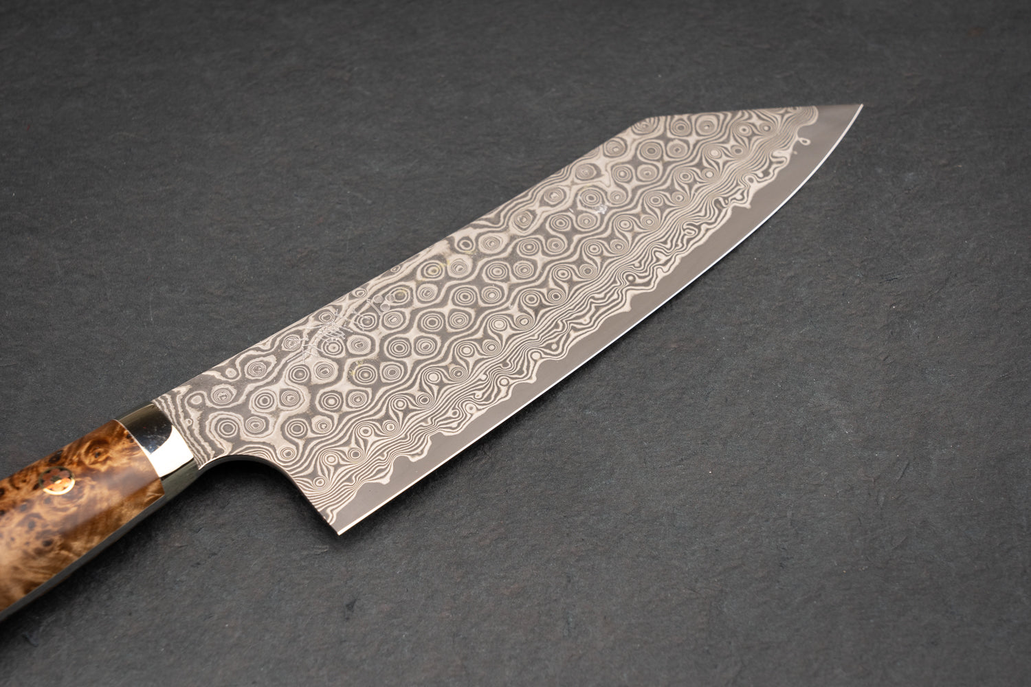 Premium Nigara SG2 Damascus Western Bunka Knife 180mm - High-Performance Japanese Kitchen Knife for Slicing, Dicing & Precision Cutting - Perfect for Chefs & Home Cooks