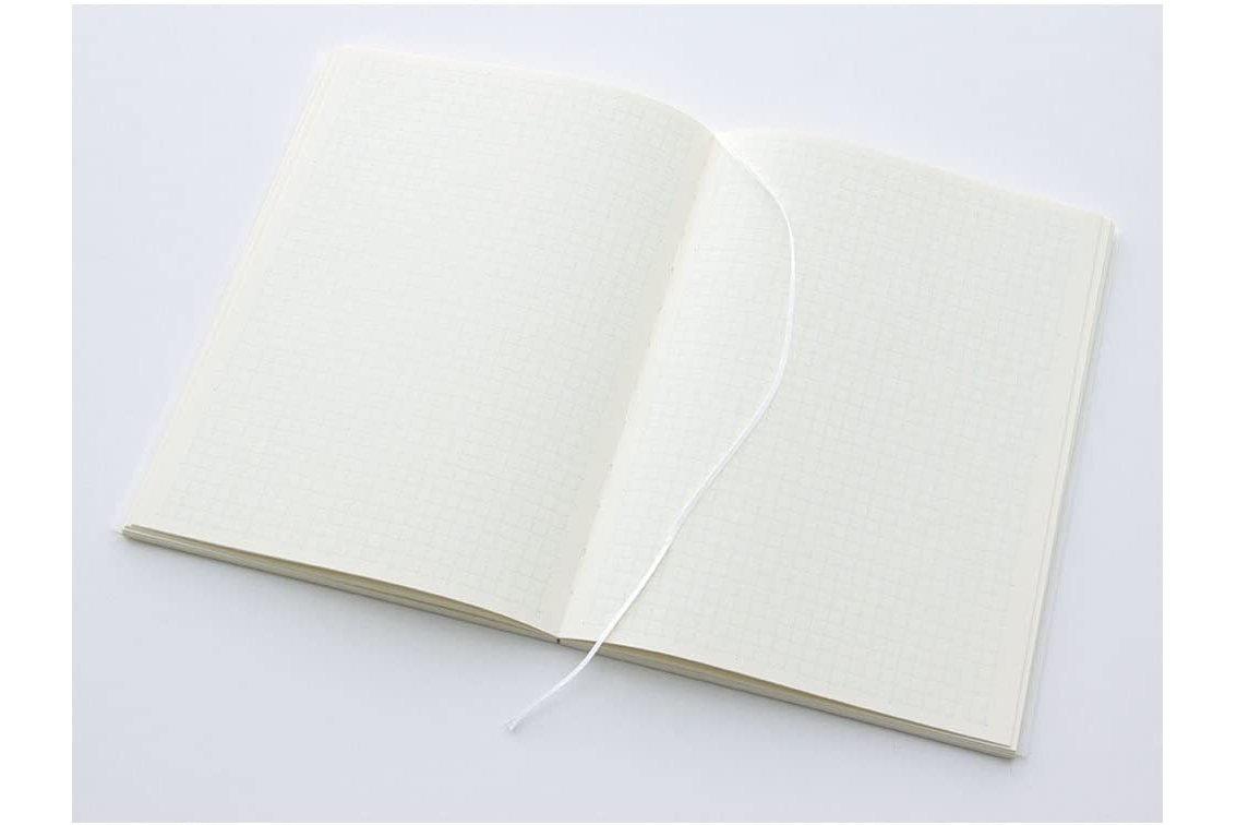 Midori MD Notebook A5 Grid - 176 Pages Premium Japanese Paper for Journaling, Sketching & Note Taking - Perfect for Artists, Writers & Students