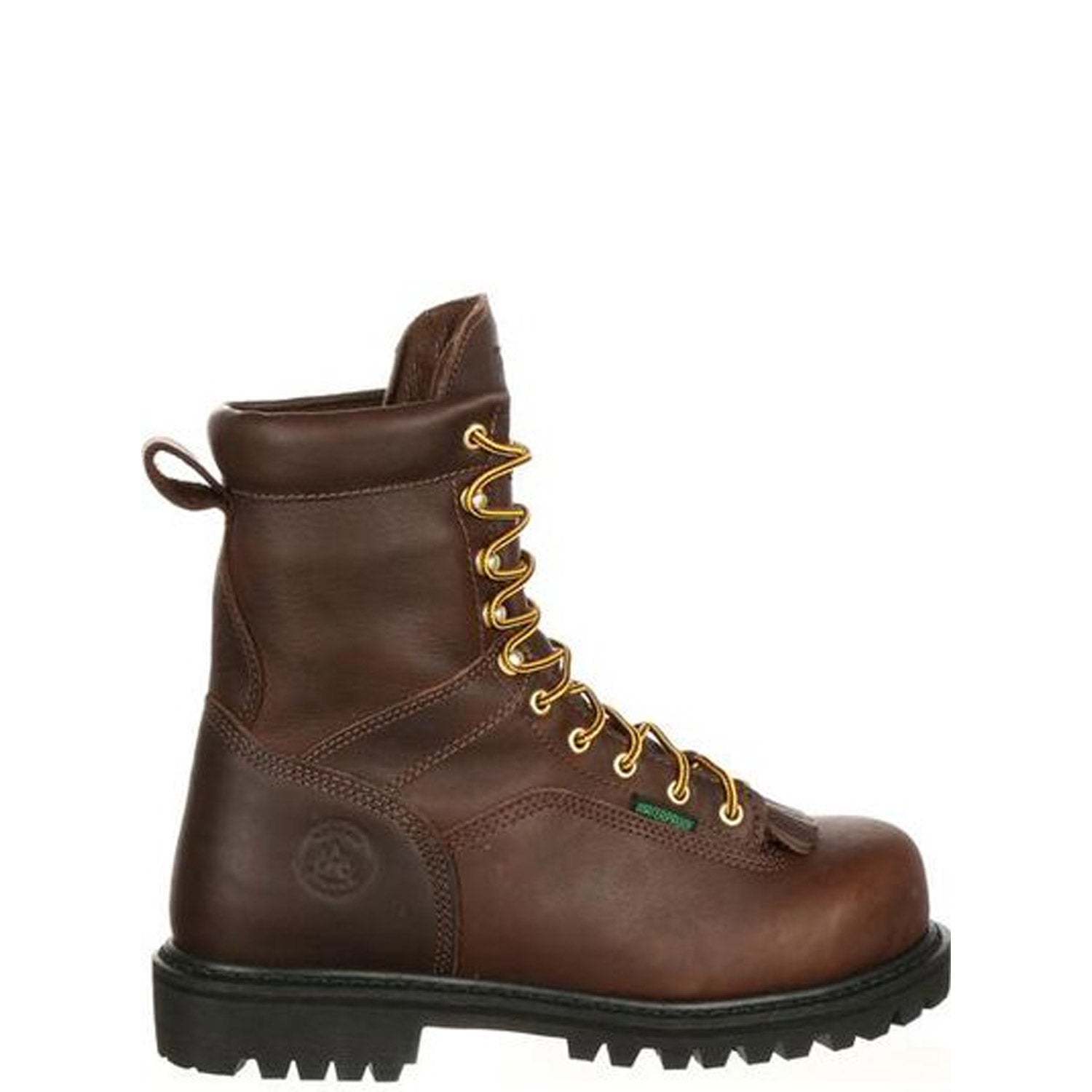 Georgia Boot Men's Waterproof Steel Toe Logger Work Boots - Heavy Duty Lace-Up Construction for Construction, Logging & Outdoor Work