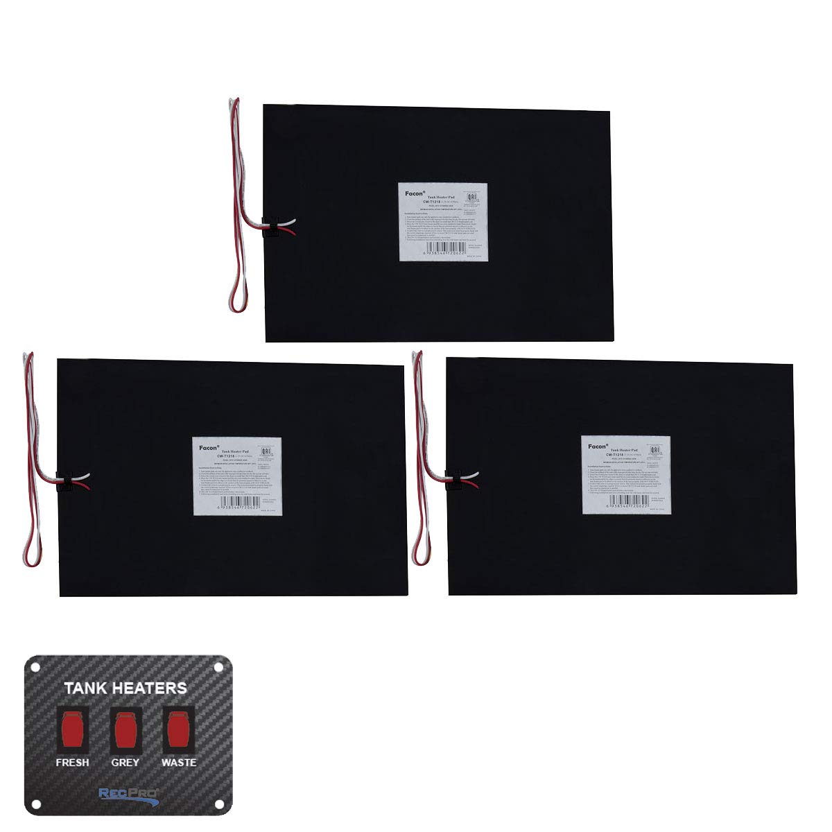 RecPro RV Tank Heater Pad - 12