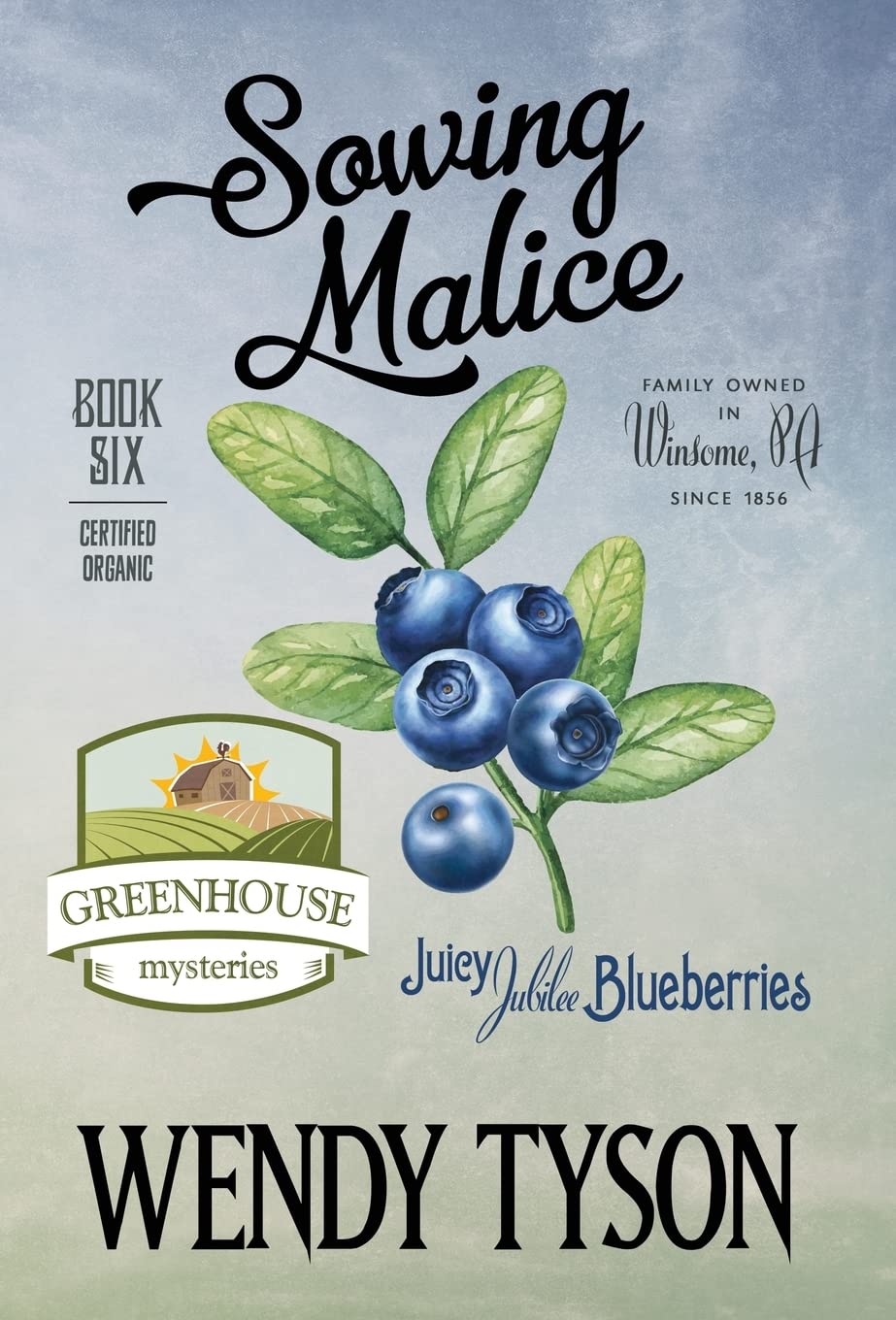 Sowing Malice - Greenhouse Mystery Novel | Thrilling Crime Fiction Book for Adults | Perfect for Book Clubs & Mystery Lovers