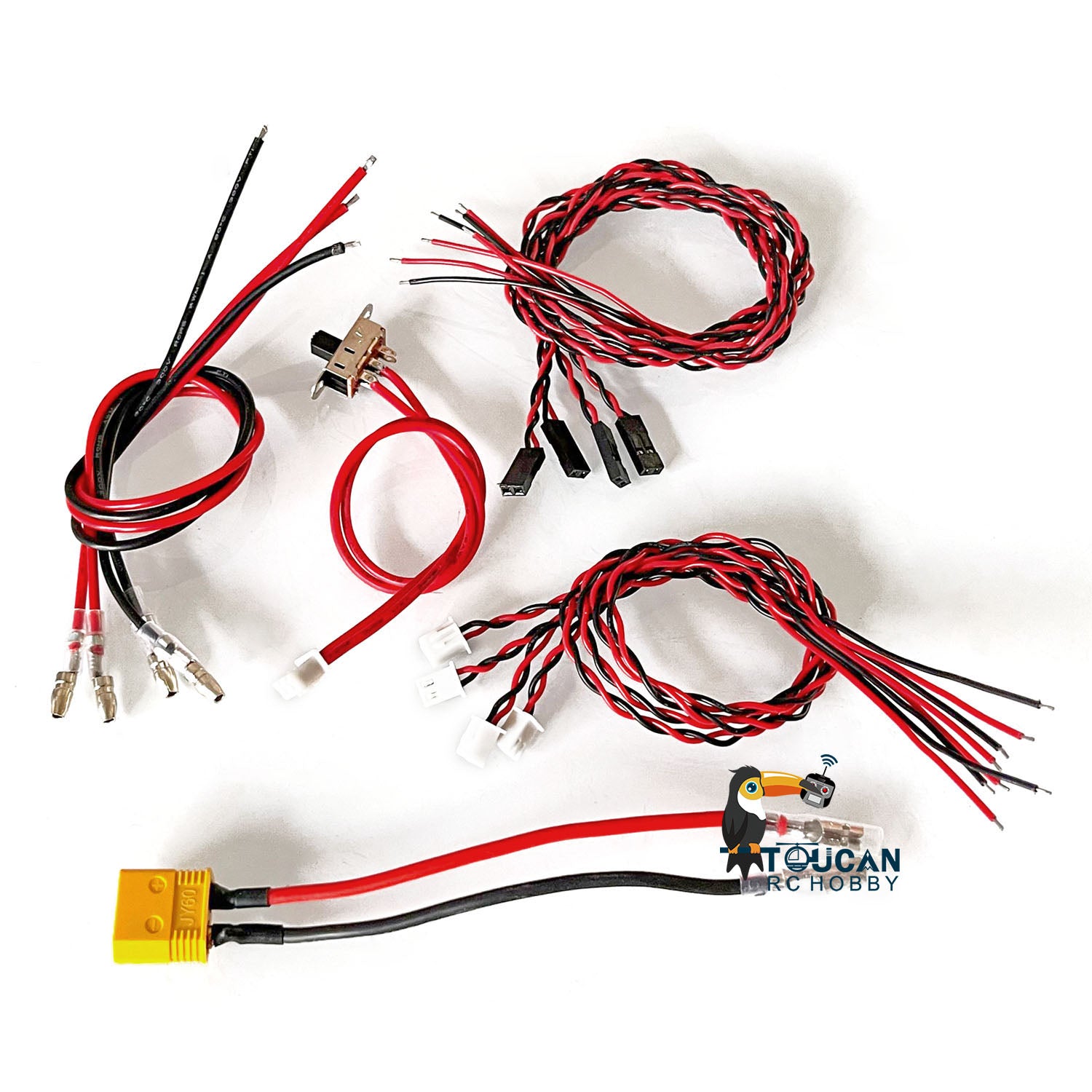 1/16 Scale Henglong RC Battle Tank 5.3 to 6.0/7.0 Version Upgrade Cables - US Stock Spare Parts for DIY Model Tank Conversion | Perfect for RC Tank Enthusiasts & Military Vehicle Collectors