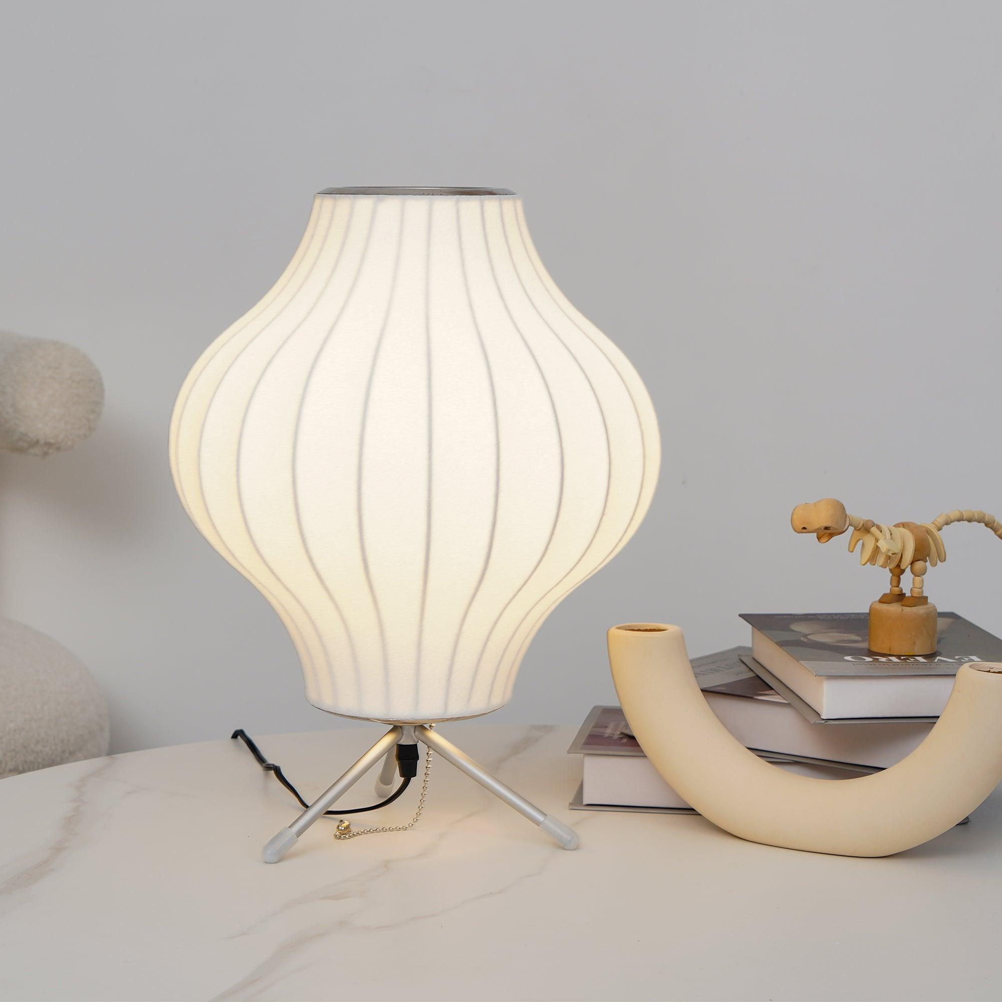 Nelson Tripod Table Lamp - Modern Adjustable Desk Light for Home Office, Bedroom & Living Room - Stylish Mid-Century Design with Warm Ambient Lighting