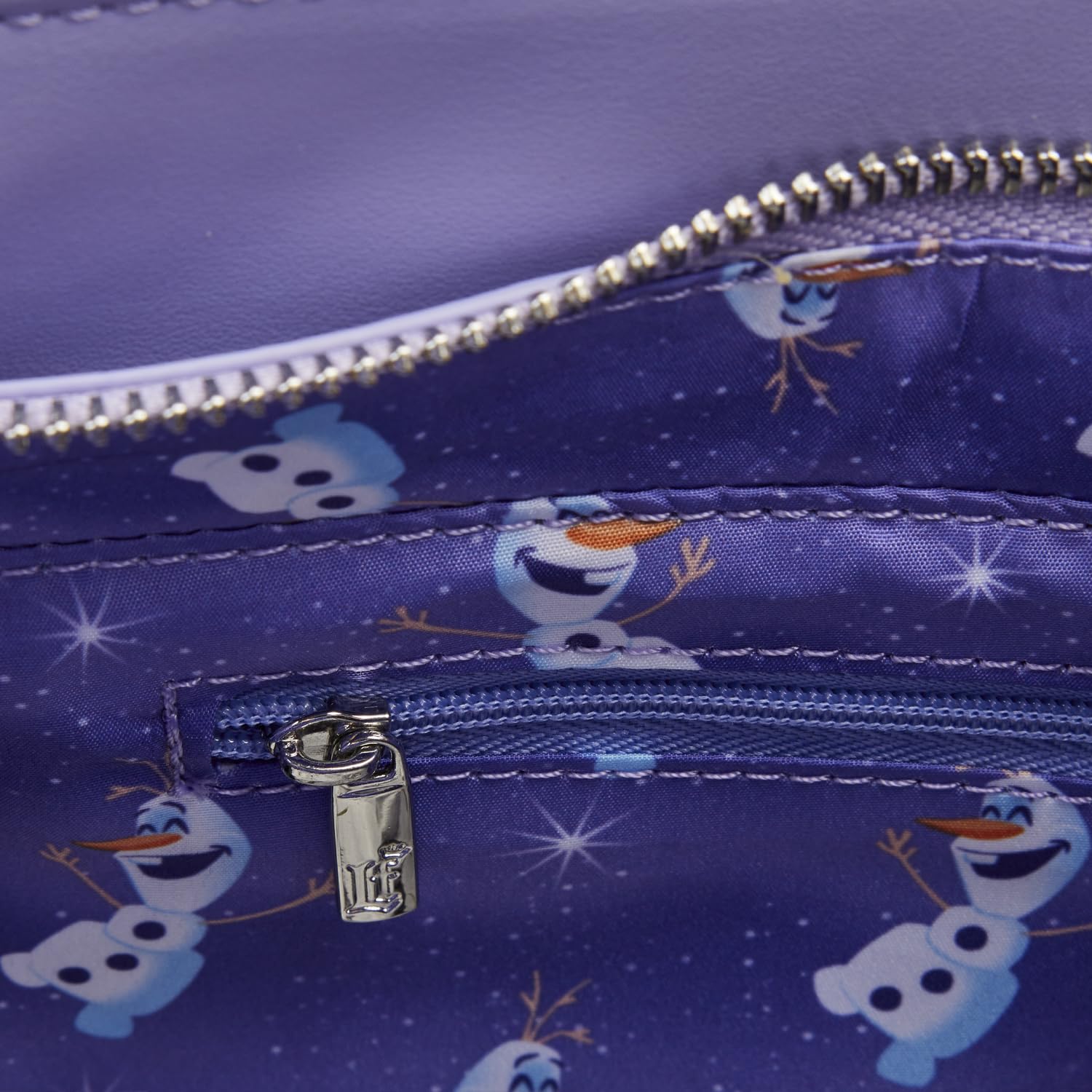 Loungefly Disney Frozen Princess Castle Crossbody Bag for Women - Stylish Mini Backpack Purse for Daily Use, Travel & Cosplay Accessories