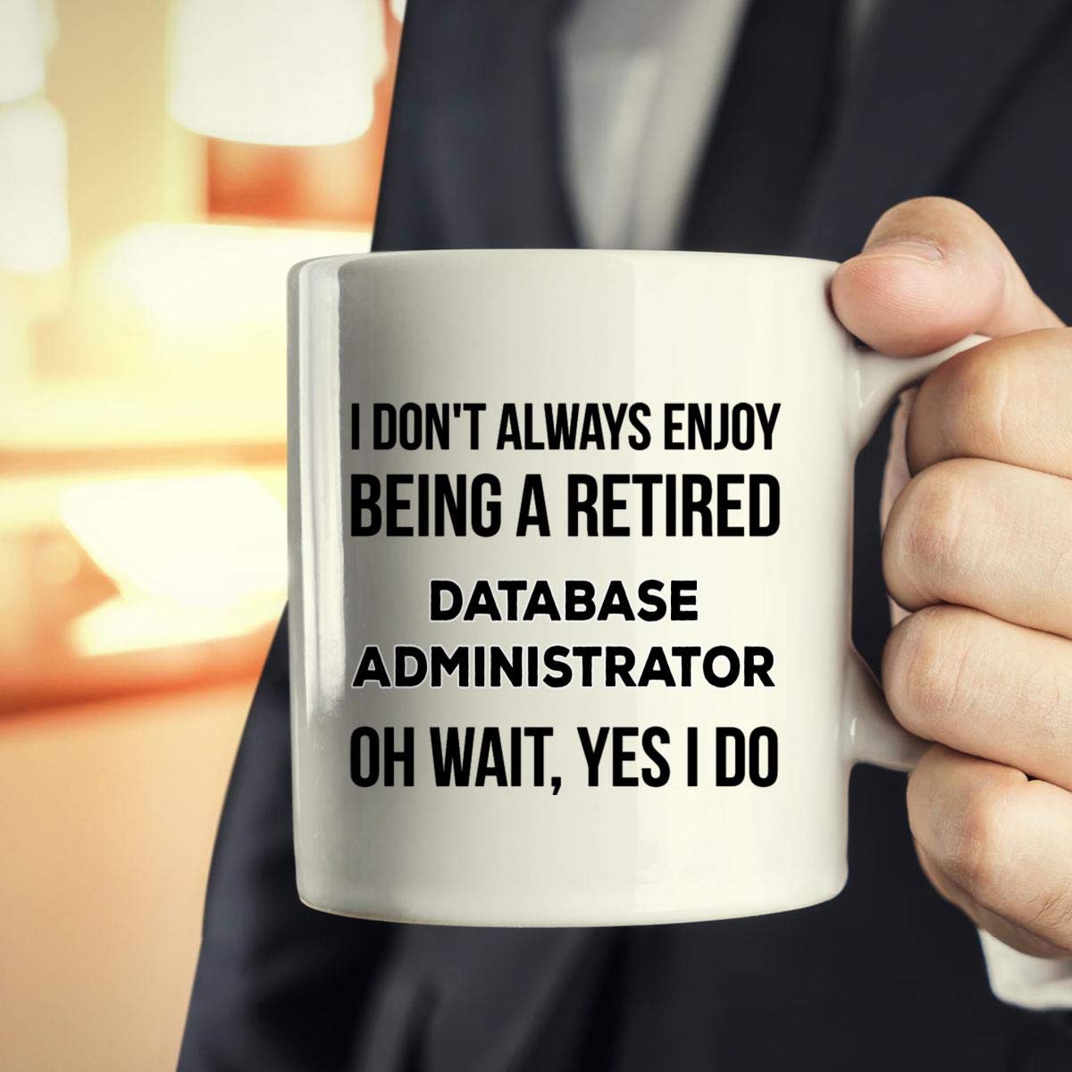 Database Administrator Coffee Mug - Funny IT Gift for DBAs, Software Engineers & Tech Professionals | Perfect for Office, Home & Coworker Appreciation Gifts