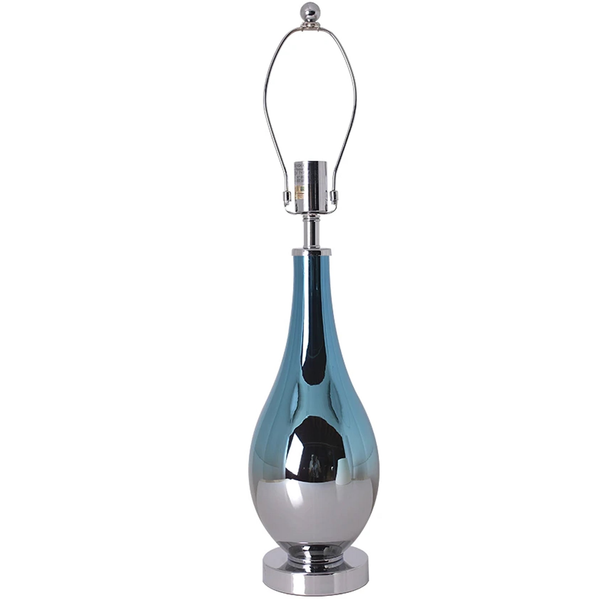 Tulip Ombre Droplet Glass Table Lamp - 28 Inch Modern Home Decor Lighting for Living Room, Bedroom & Office