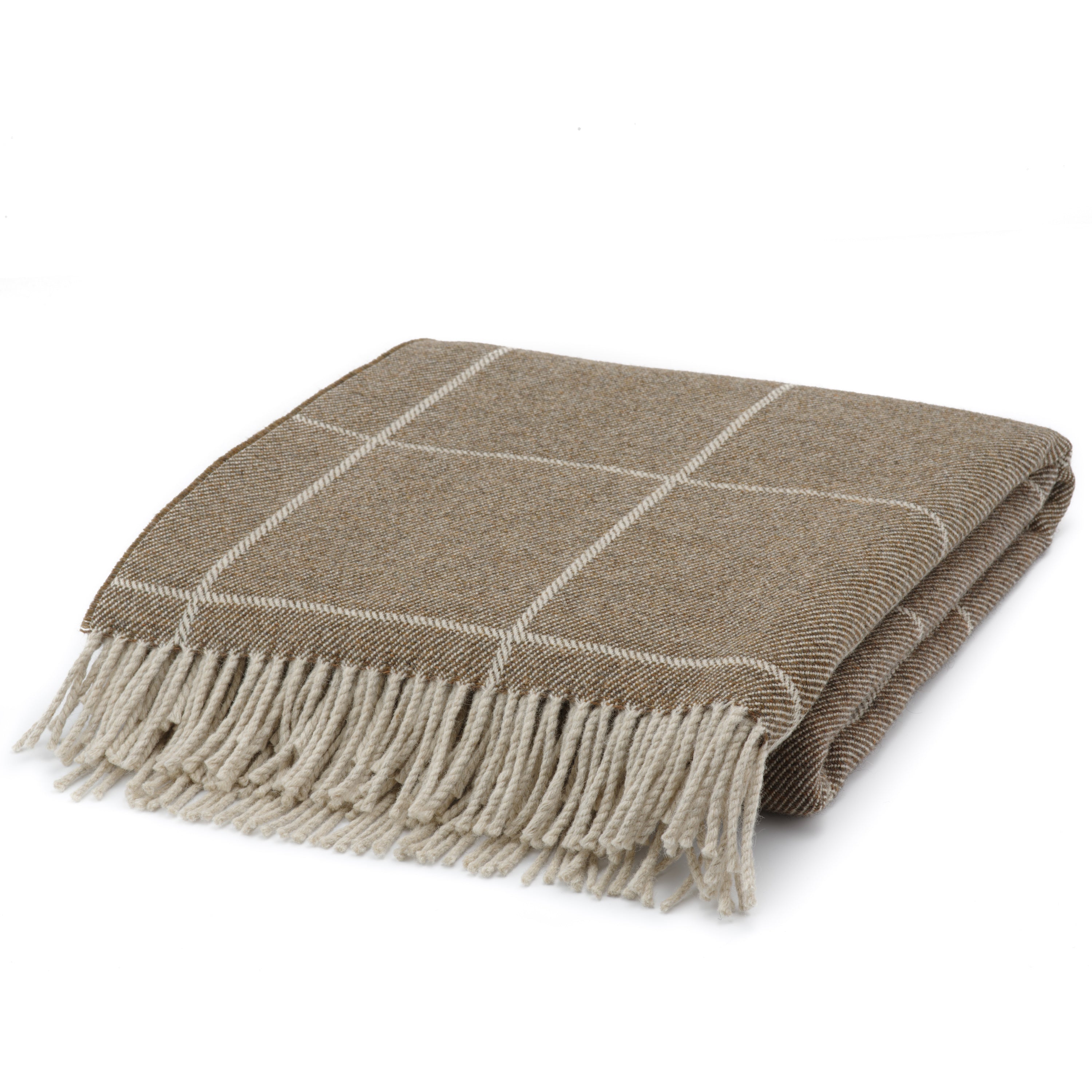 Premium Inchyra Scottish Wool Throw Blanket - Soft & Warm 100% Wool - Cozy Winter Home Decor for Sofa, Bed & Living Room - Perfect Gift for Christmas & Housewarming