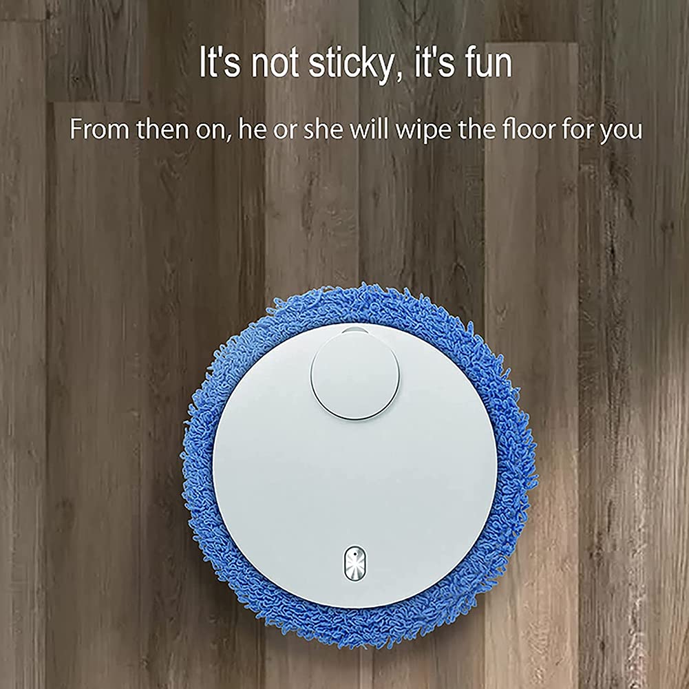 Smart Robot Mop Cleaner - Wet & Dry Vacuum for Home, Office, Bedroom Cleaning