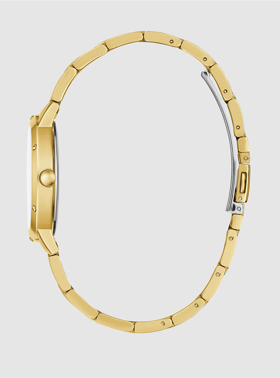 Gold Dawn Blue Dial Bracelet Watch for Men - Elegant Stainless Steel Dress Watch for Business, Wedding & Formal Occasions