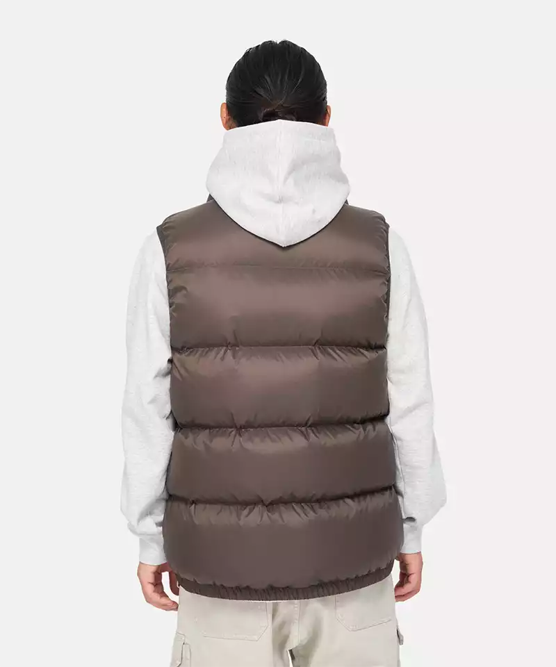Men's/Women's Lightweight Down Puffer Vest - Warm Winter Quilted Jacket for Outdoor Activities, Hiking & Casual Wear