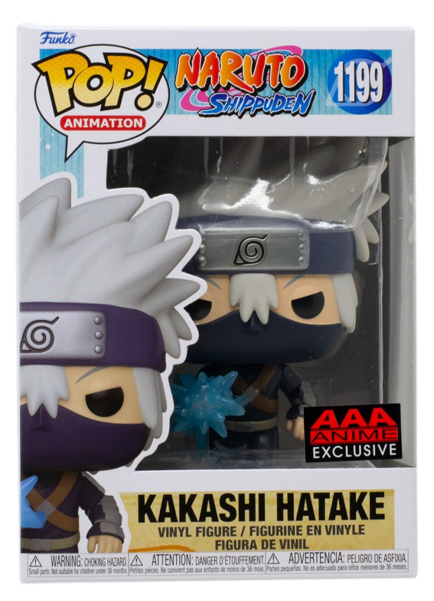 Naruto Shippuden Kakashi Hatake Funko Pop! Vinyl Figure #1199 - Anime Collectible for Fans, Perfect for Display & Gifts