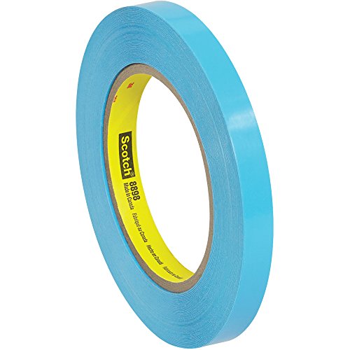 3M™ 8898 Heavy-Duty Tensilized Poly Strapping Tape - 4.6 Mil Thick, 1/2