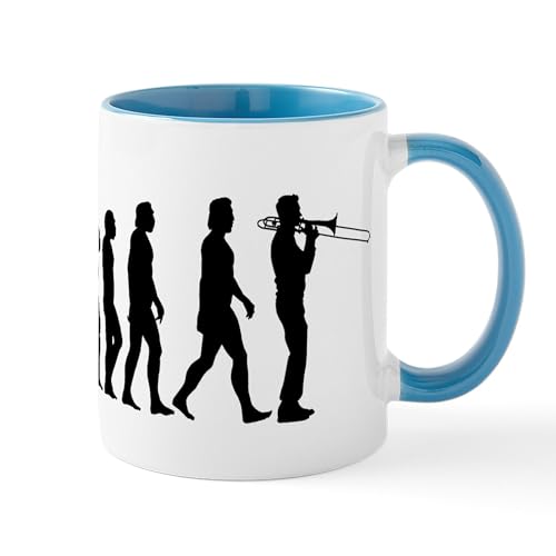 White/Blue Inside - Evolution Trombone