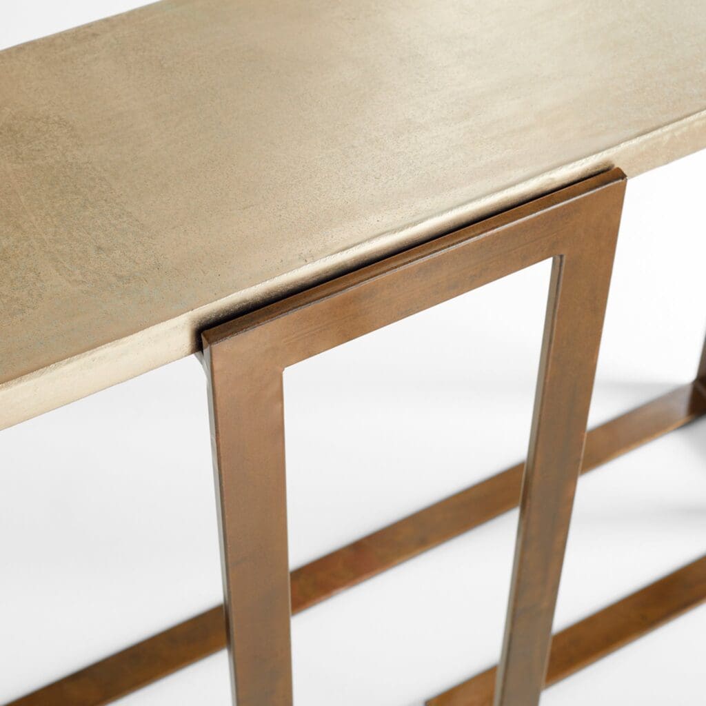 Cyan Design 11350 Lacerta Console Table - Bronze Finish Entryway Table for Hallway, Living Room & Foyer Decor