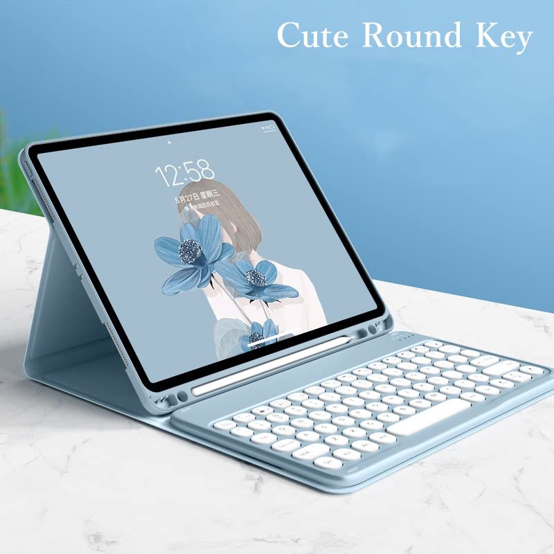 Wireless Keyboard Case with Mouse for iPad Air 11 inch M3/M2 & iPad Air 5th/4th Gen 10.9