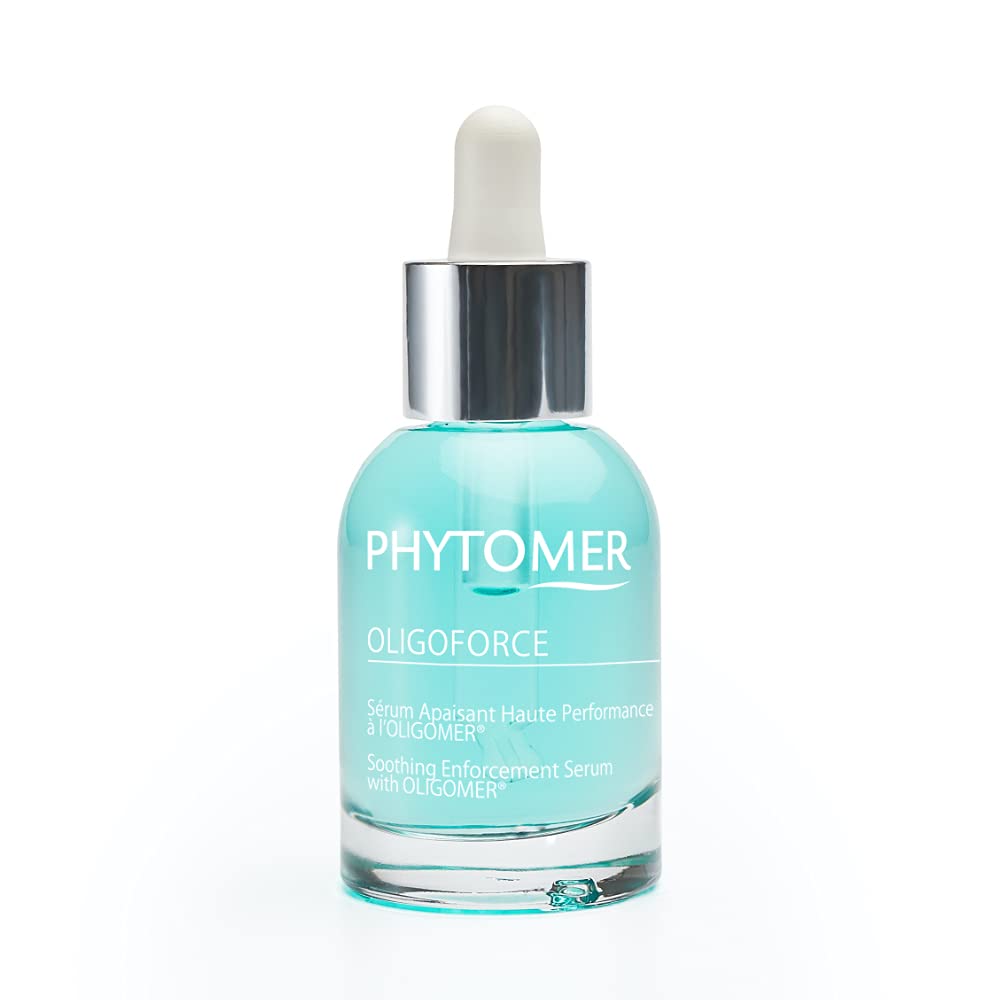 Phytomer Oligoforce Soothing Enforcement Serum 1 oz | Hydrating Facial Treatment for Sensitive Skin | Perfect for Daily Skincare Routine & Post-Procedure Recovery