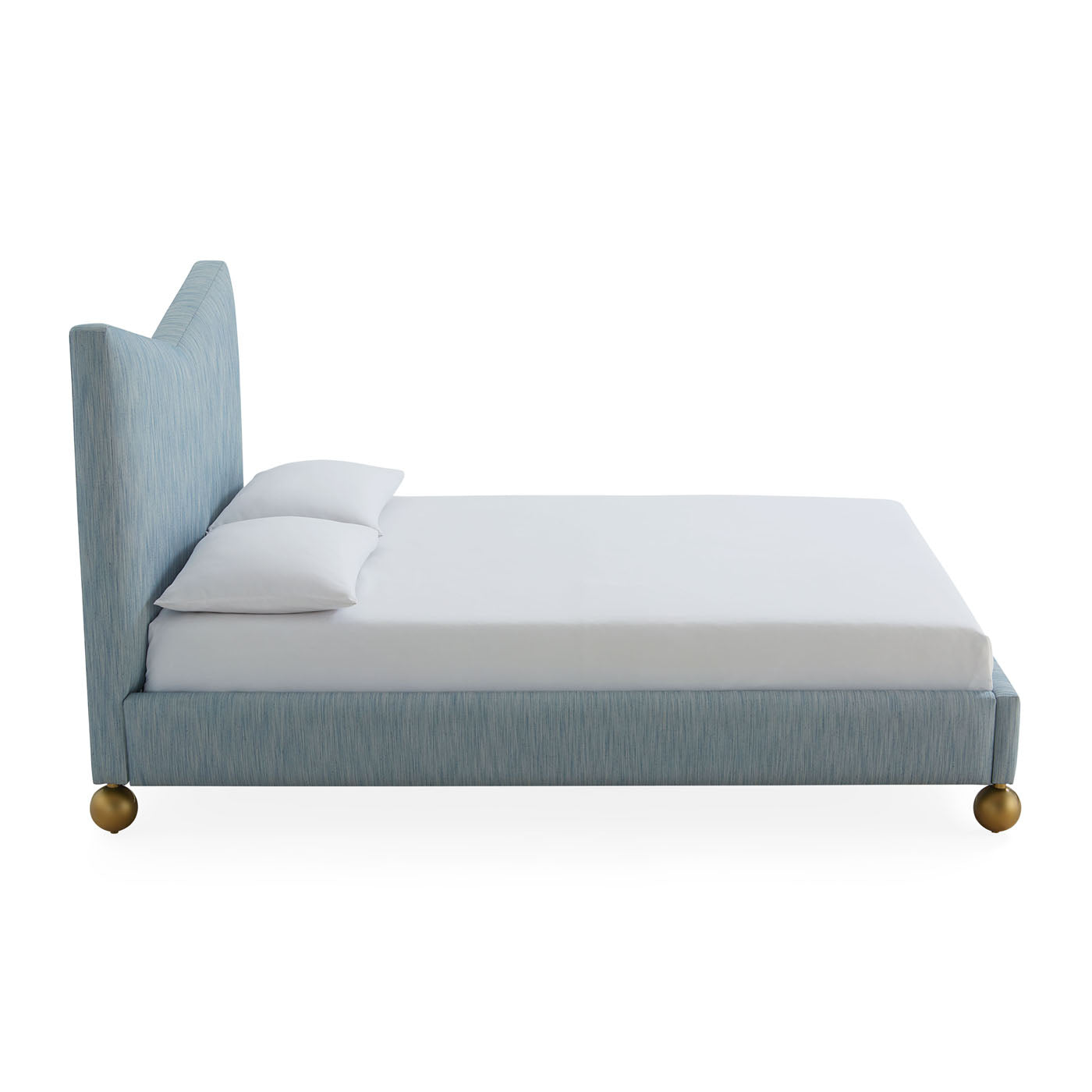 Chevron Queen Size Bed Frame - Modern Wooden Platform Bed with Headboard - Perfect for Bedroom, Guest Room & Dorm Decor