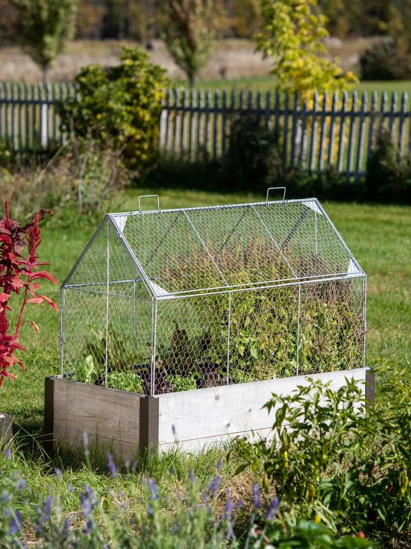 Gardener’s Supply Company Chicken Wire Crop Coop - 22