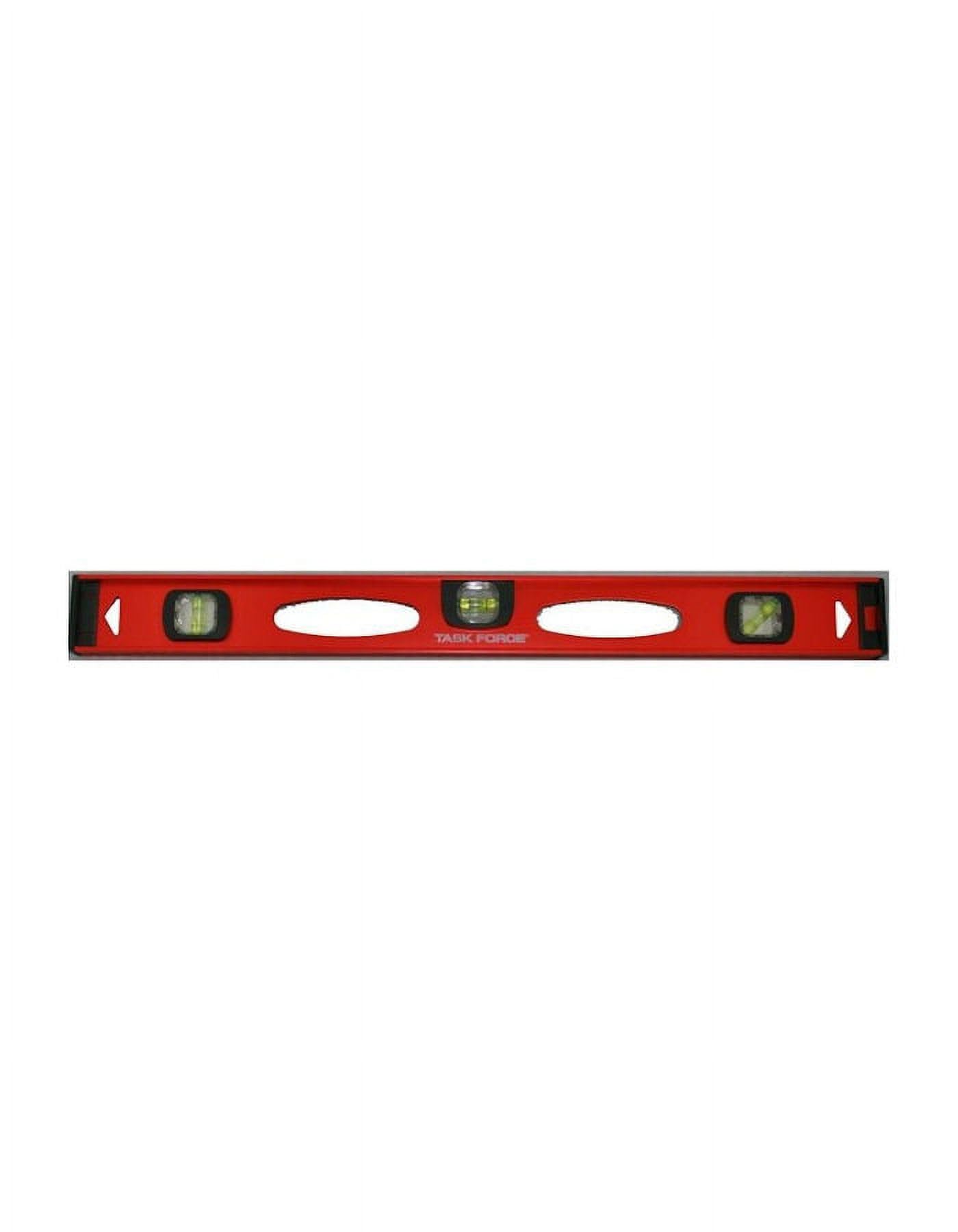 24-Inch Box Beam Level - High Precision Aluminum Construction for Professional Builders & DIY Projects - Perfect for Framing, Tiling, and General Construction Use