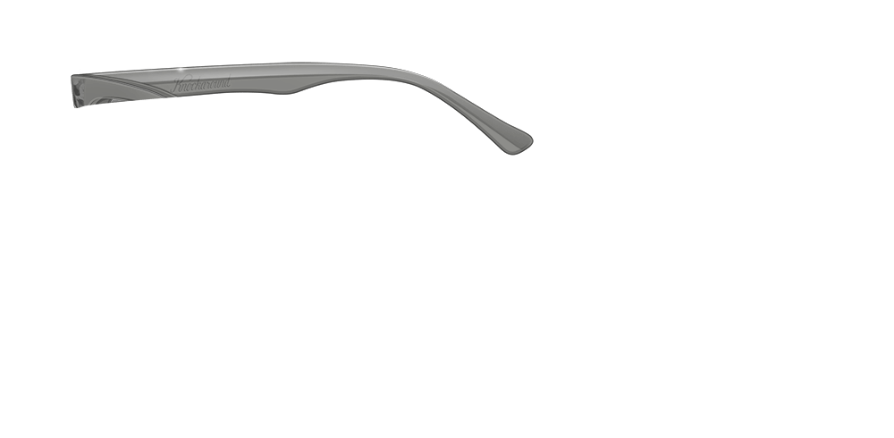 Knockaround Paso Robles Custom Arm Sunglasses - Clear Grey Frame for Men & Women - UV Protection, Lightweight & Stylish for Outdoor Activities, Driving, Travel & Fashion