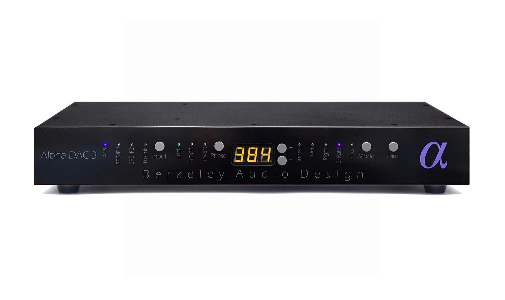 Berkeley Audio Design Alpha DAC Series 3 High-End Digital to Analog Converter - Perfect for Audiophiles & Home Theater Systems