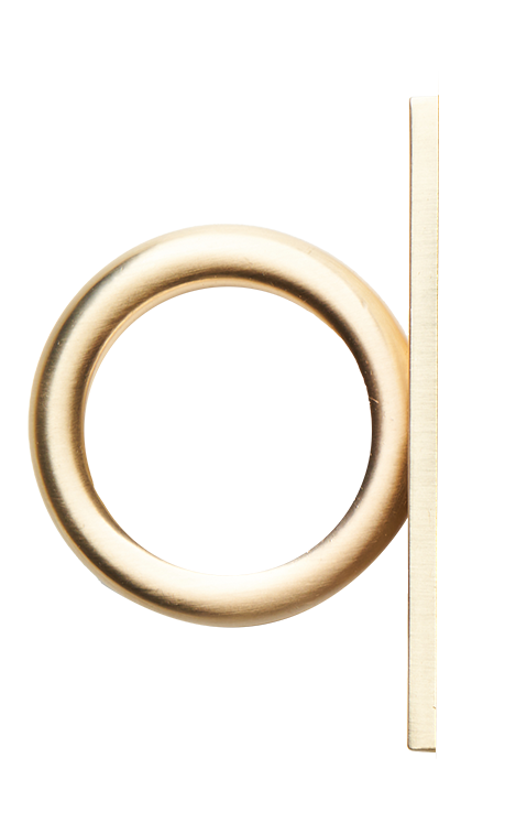 24K Gold-Plated Full Circle Cabinet Handles - Elegant & Durable Kitchen & Bathroom Drawer Pulls for Modern Home Decor