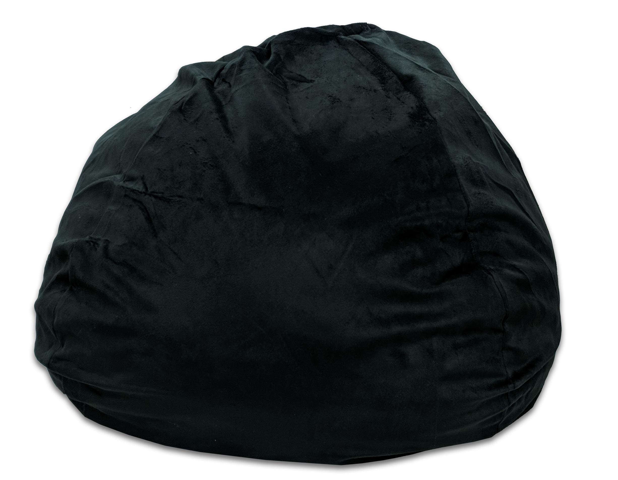 Premium 5ft Memory Foam Bean Bag Chair for Adults - Washable Removable Cover | Comfortable Lounge Chair for Living Room, Bedroom & Game Room Relaxation