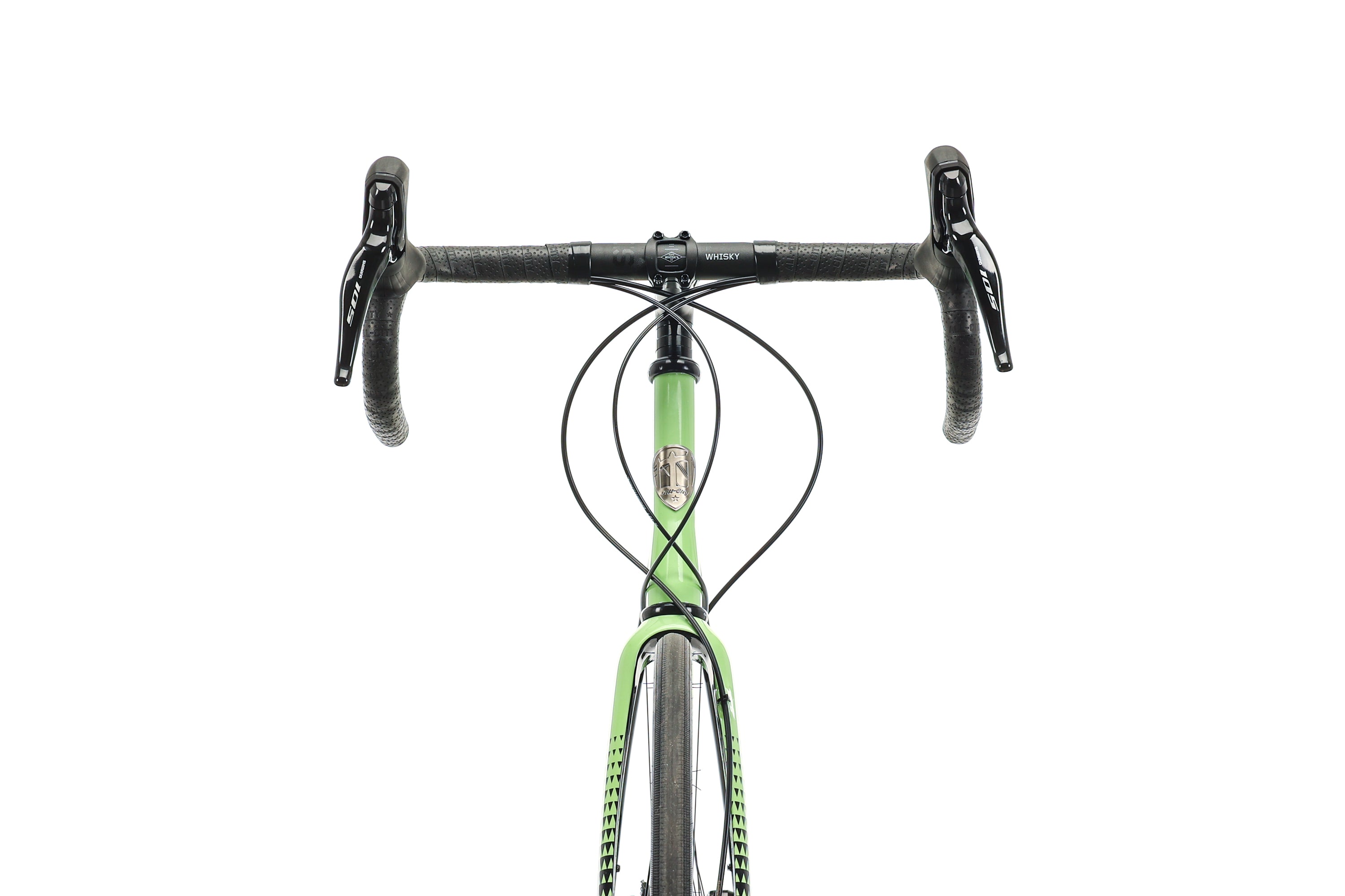 All City Zig Zag 105 Road Bike 2023 - 61cm Lightweight Aluminum Frame, Shimano 105 Groupset - Perfect for Commuting, Fitness & Long-Distance Cycling