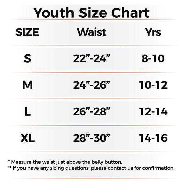 COOLOMG Youth Boys Football Girdle with Padded Shorts/Leggings - Integrated Hip, Tailbone & Thigh Pads for Football & Rugby (CF005) - Perfect for Training, Games & Youth Sports Protection