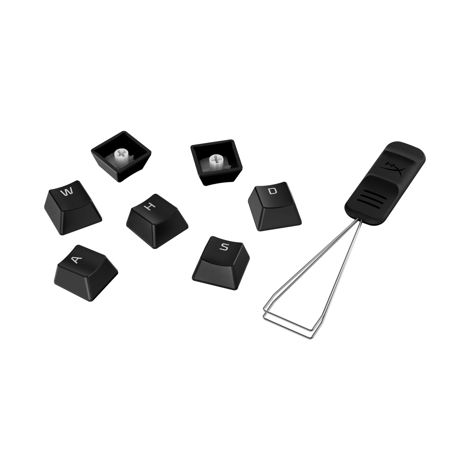 HyperX Full Key Set Keycaps - PBT Double-Shot Keycaps for Mechanical Keyboards - Perfect for Gaming, Typing, and Office Work