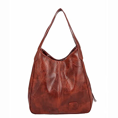 Women's Leather Concealed Carry Shoulder Bag - Stylish Crossbody Purse for Everyday Use, Travel & Outdoor Activities