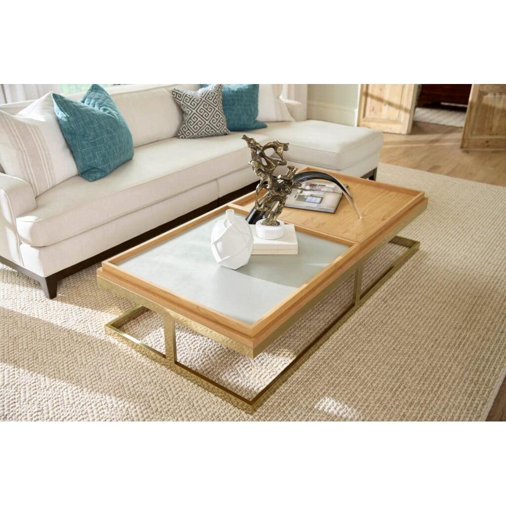 Cyan Design 11738 Cosmopolita Brown Coffee Table - Modern Living Room Furniture for Home Decor & Entertaining