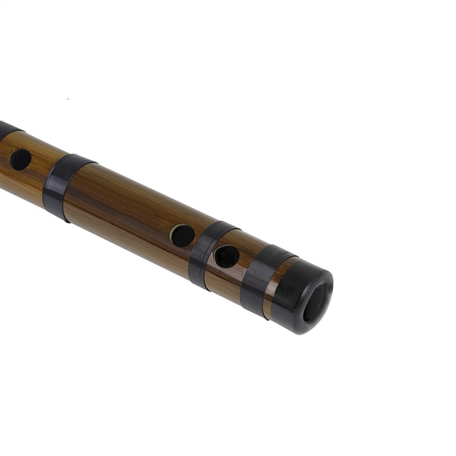 Premium Bamboo Flute - Traditional Chinese Dizi Wind Instrument in D Key (CDEFG) with Case - Perfect for Beginners, Meditation & Cultural Performances