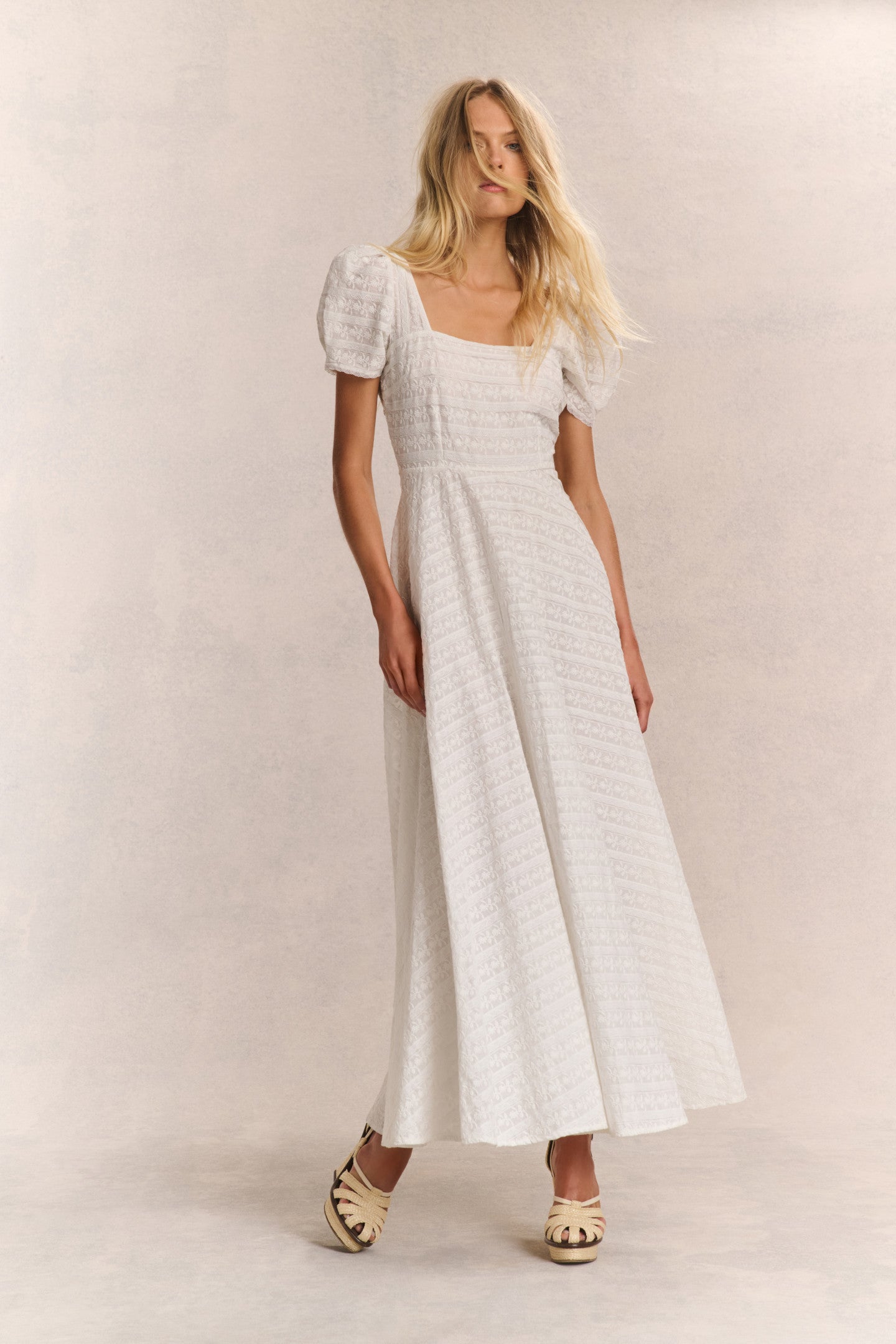 Ryan Catalina Lace Maxi Dress - Elegant Floral Long Dress for Women, Perfect for Weddings, Parties & Special Occasions