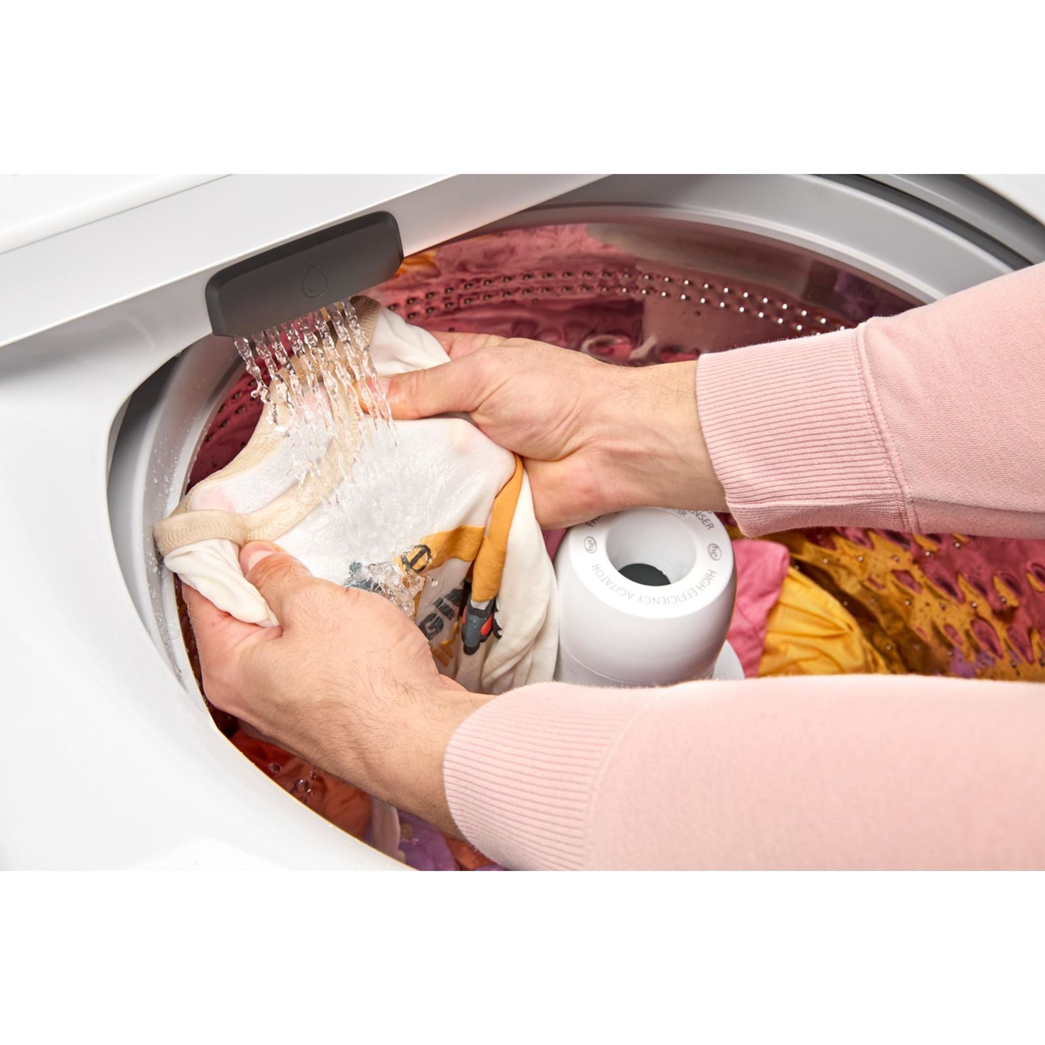 Whirlpool WTW5025SW 4.3 cu. ft. White Top Load Washing Machine - Large Capacity Laundry for Families & Heavy Loads | Perfect for Homes, Apartments & Laundry Rooms