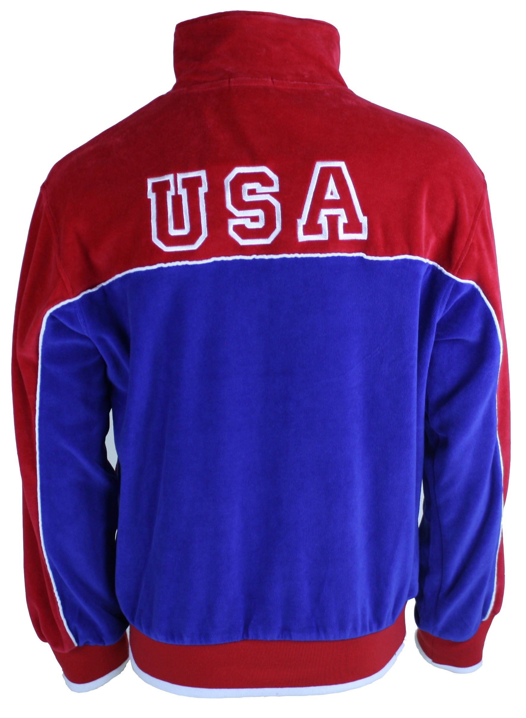 Men's Velour Track Jacket - Soft & Stylish Sweatshirt for Casual Wear, Lounge & Street Fashion | Comfortable & Trendy Athletic Top for Gym, Running & Everyday Outfits