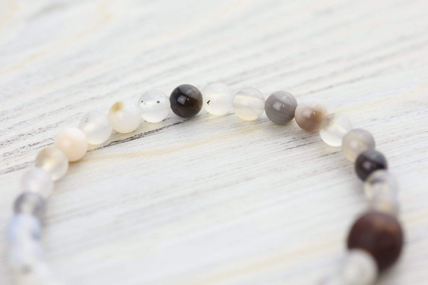 Handmade Antique Bodhi Seed & Mastodon Fossil Bracelet - Natural Buddhist Meditation Beads & Spiritual Jewelry for Men & Women - Perfect for Yoga, Meditation & Boho Fashion