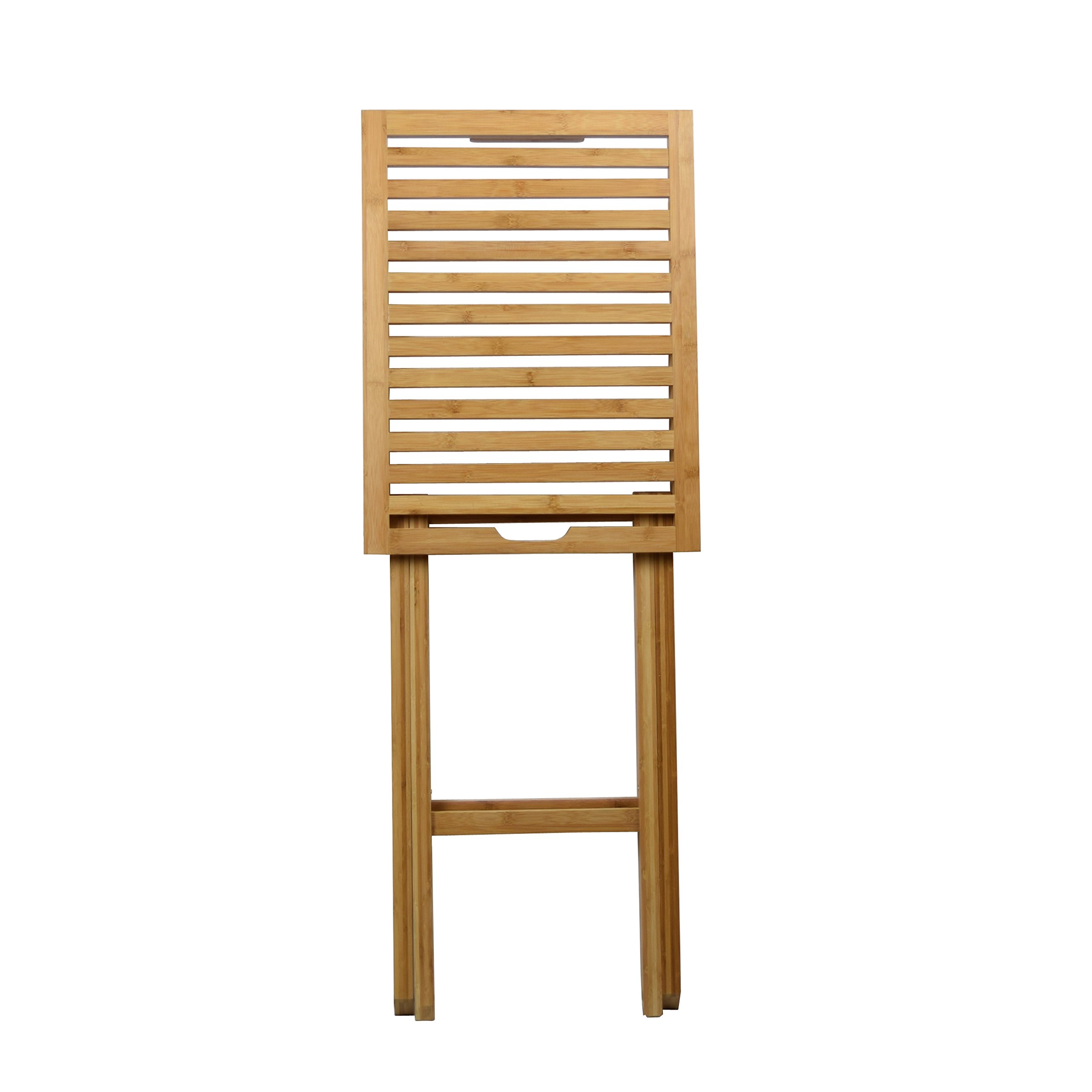 Proman Products Mirage Deluxe Foldable Bamboo Luggage Rack - 24