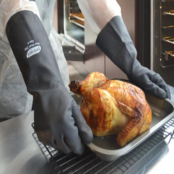 ProVal Neo Heat 250 Neoprene Heat Resistant Gloves - High Temperature Protection for Grilling, Welding & Industrial Use