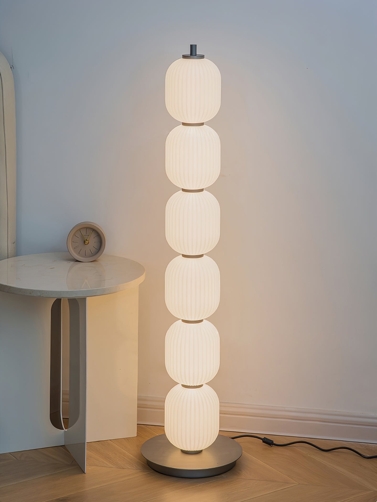 Modern Collier Table Lamp - Adjustable LED Desk Light for Home Office, Bedroom & Study - Warm White & Cool White Light Modes for Reading, Working & Relaxing