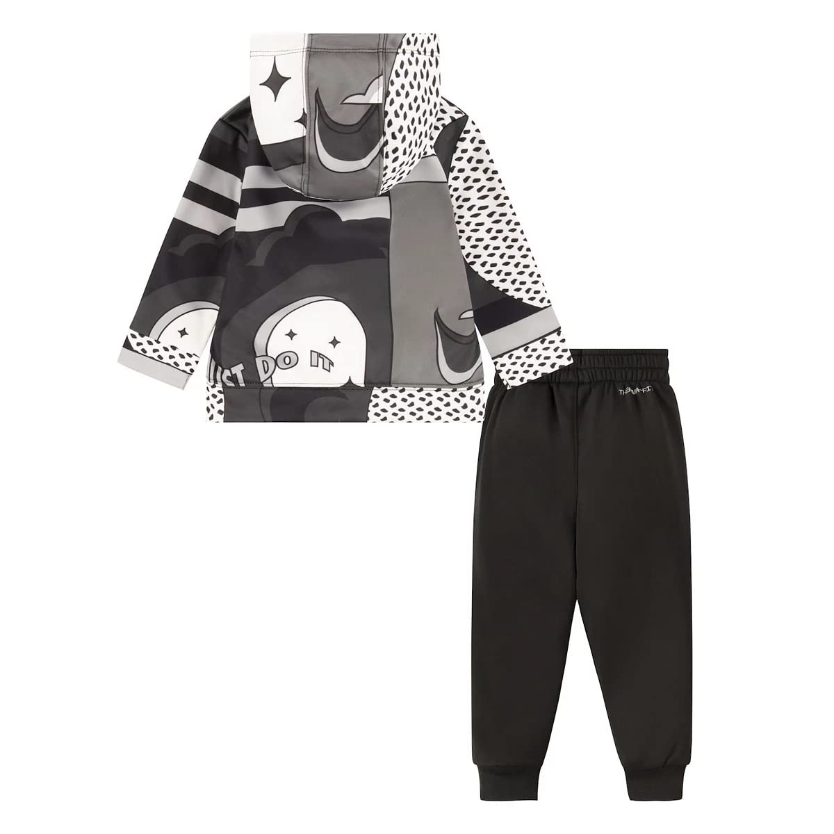 Nike Baby Boy All Day Play Hooded Jacket & Jogger Pants 2-Piece Set - Soft Cotton Outfit for Toddlers | Perfect for Playtime, Daycare & Outdoor Adventures