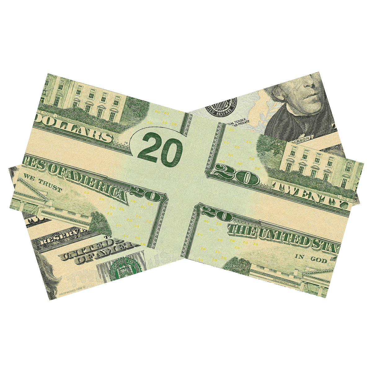 $20 Fake Bills - Realistic Prop Money for Movies, TV Shows & Pranks - Perfect for Film Productions, Magic Tricks & Party Gags