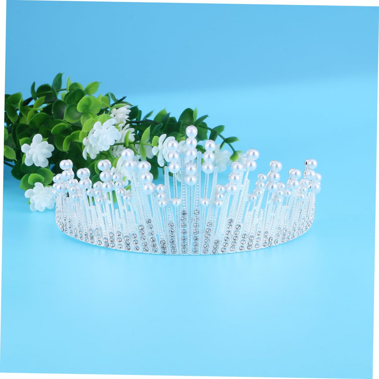FOMIYES 2-Piece Alloy Wedding Tiara Set - Bridal Hair Crown for Women - Perfect for Bridal Showers, Weddings & Special Occasions
