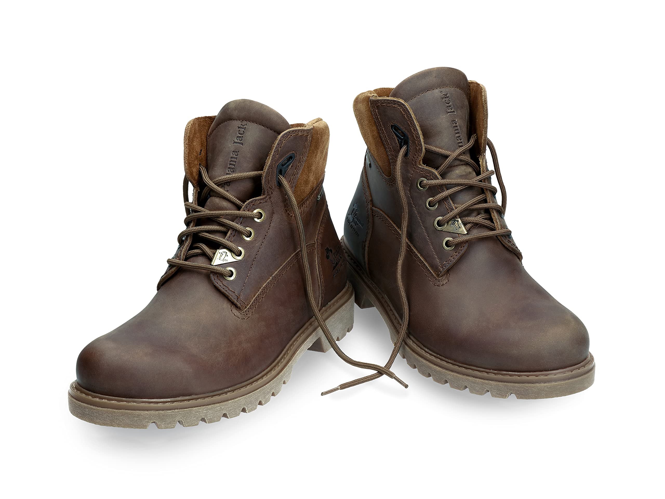 Panama Jack Men's Comfortable Ankle Boots - Waterproof Leather Hiking Boots for Outdoor Walking & Casual Wear