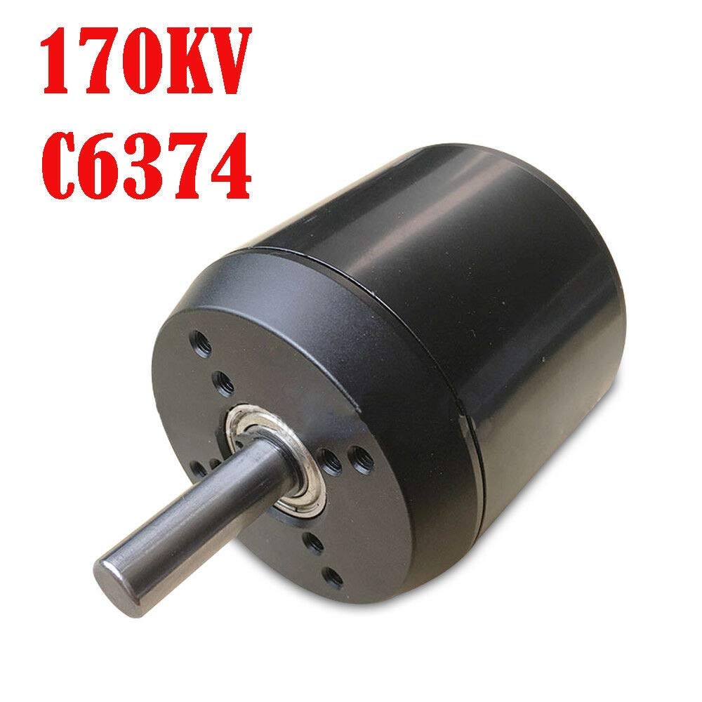 High Efficiency 2900W 170KV C6374 Sensored Brushless Motor for DIY Electric Skateboard - Perfect for Long Range Commuting & Off-Road Electric Skateboard Builds