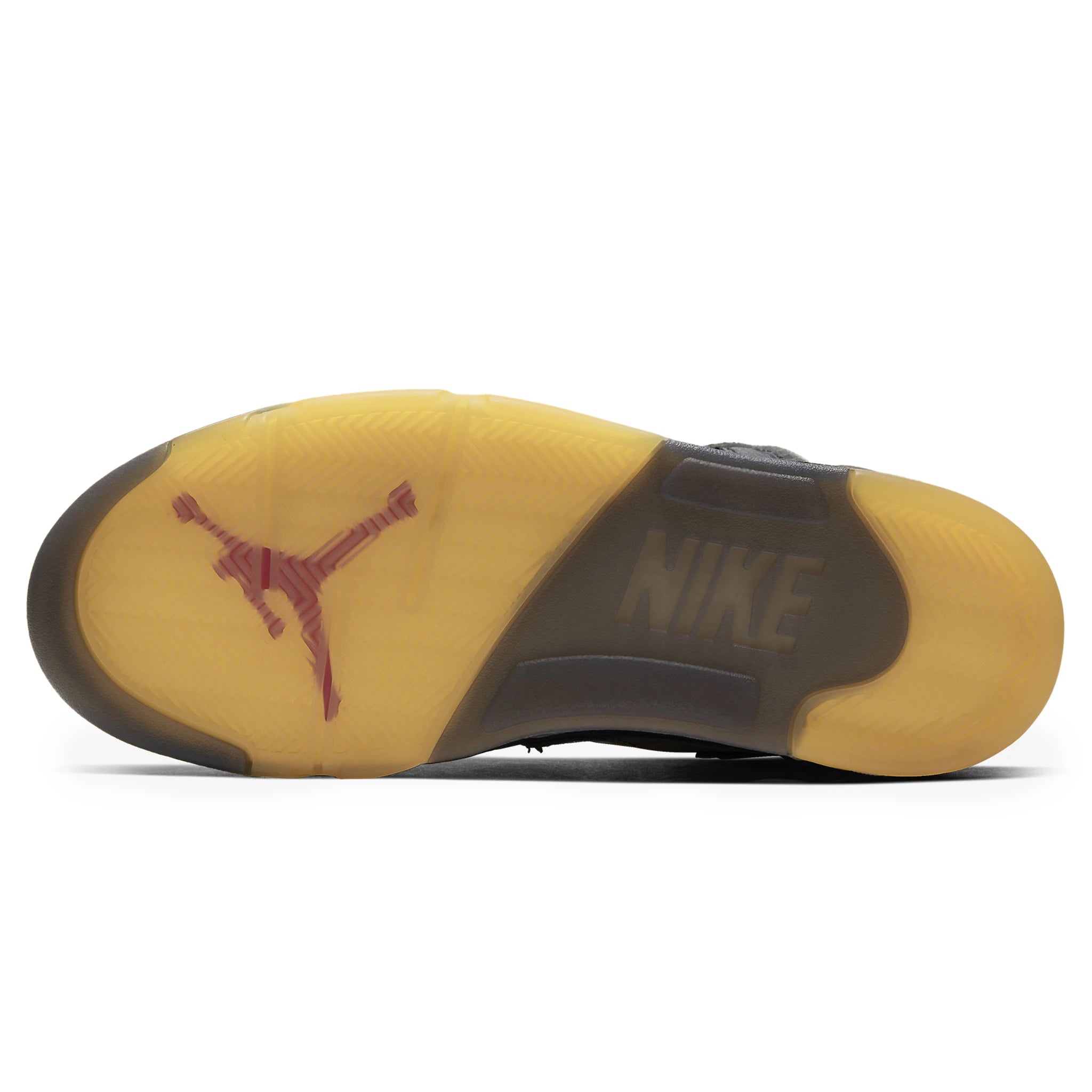 Air Jordan 5 x Off-White Muslin Retro Basketball Shoes - Men's High-Top Sneakers for Streetwear & Casual Style | Perfect for Sneaker Collectors & Urban Fashion Enthusiasts