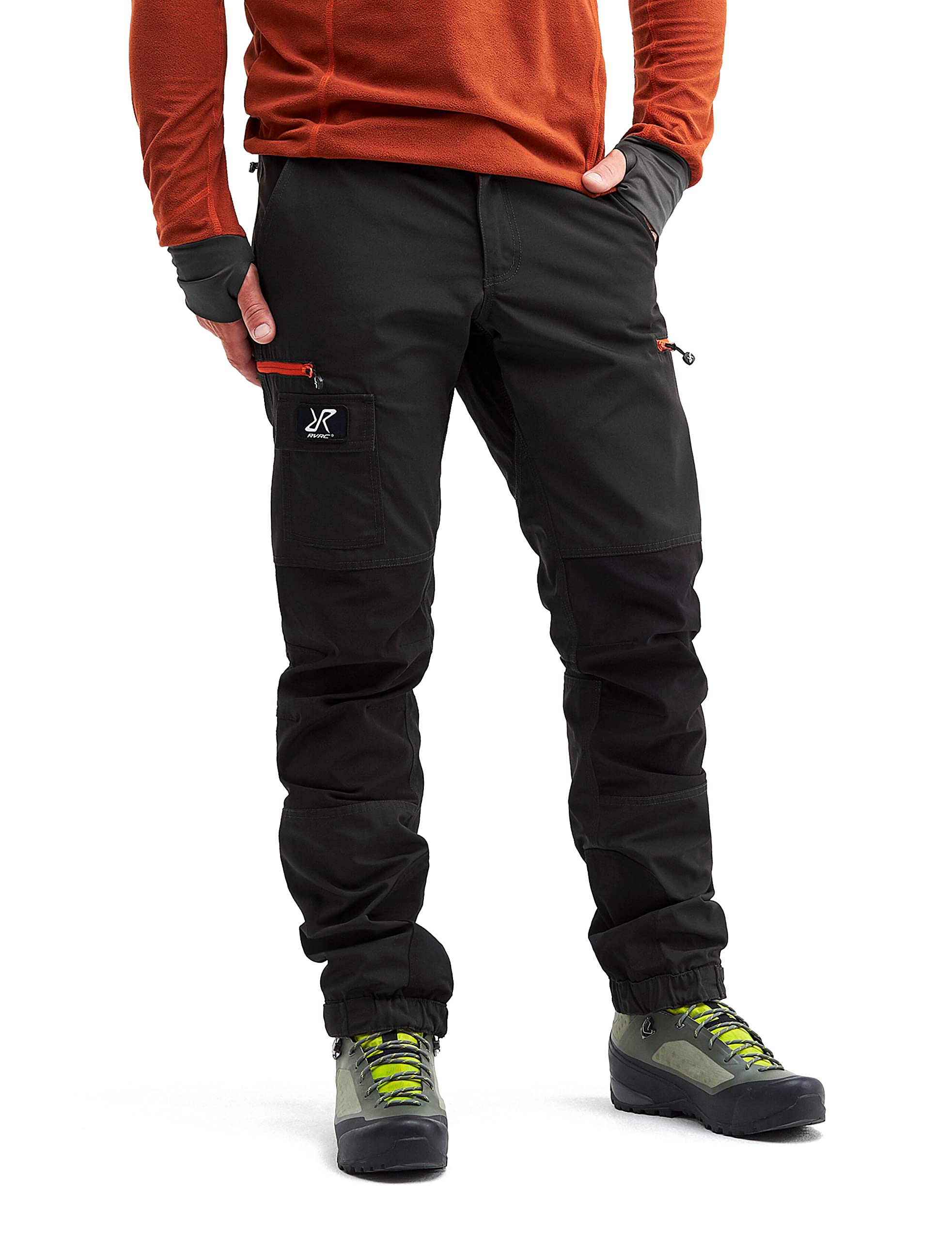 RevolutionRace Men's Nordwand Outdoor Pants - Durable, Water-Resistant Hiking & Trekking Pants for Camping, Climbing & Adventure Activities
