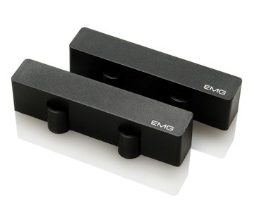 EMG J Set (Black) - Jazz Bass Pickup Set for Enhanced Sound Quality | Perfect for Jazz, Rock, and Studio Recording