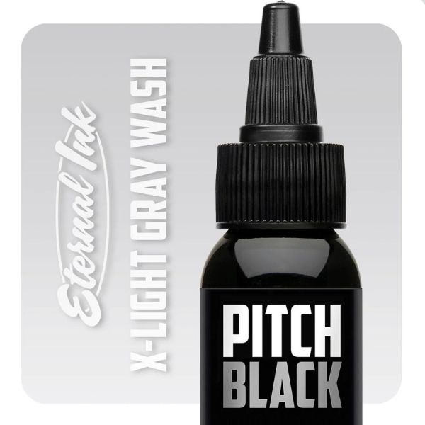 Eternal Pitch Black Gray Wash Set - Premium Hair Dye Kit for Dark Gray & Black Hair - Perfect for Salon & At-Home Hair Coloring